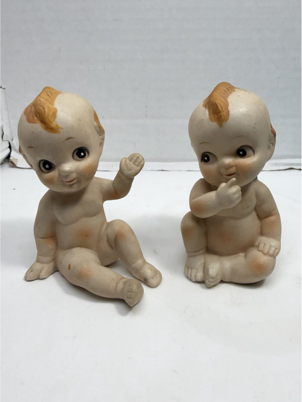 Vintage Porcelain Bisque Kewpie Doll Figurines
